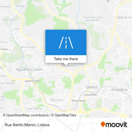 Rua Bento Menni map