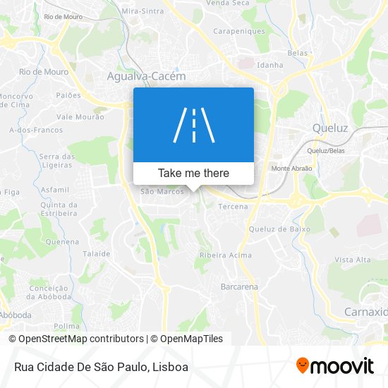 Rua Cidade De São Paulo map