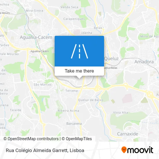 Rua Colégio Almeida Garrett map