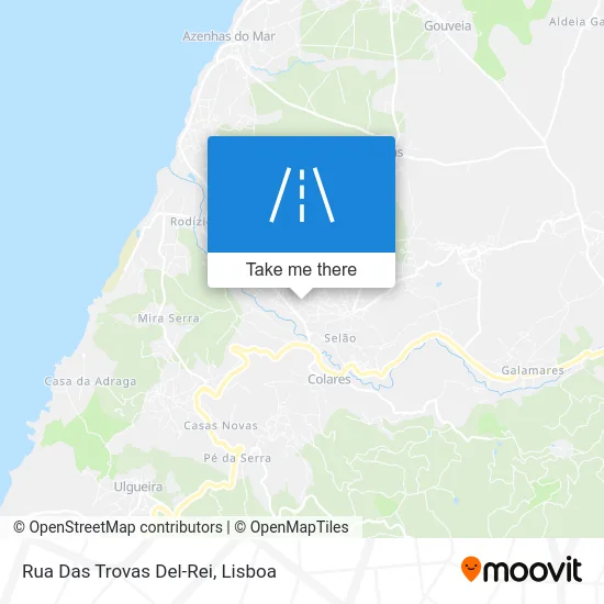 Rua Das Trovas Del-Rei map