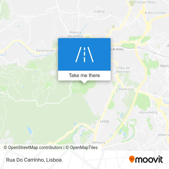 Rua Do Carrinho map