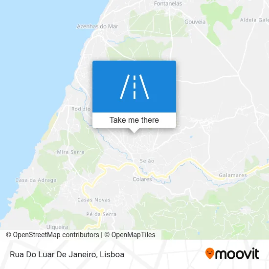 Rua Do Luar De Janeiro map