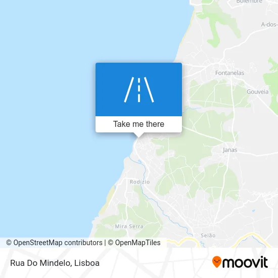 Rua Do Mindelo map