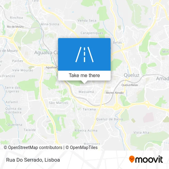 Rua Do Serrado map