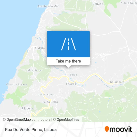 Rua Do Verde Pinho map