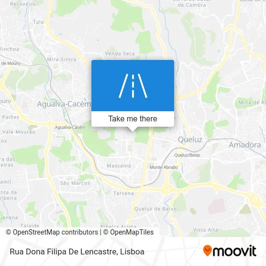 Rua Dona Filipa De Lencastre map