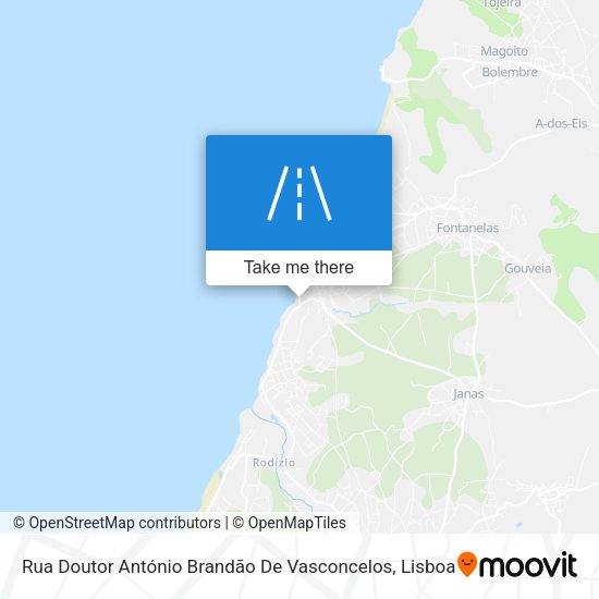 Rua Doutor António Brandão De Vasconcelos map