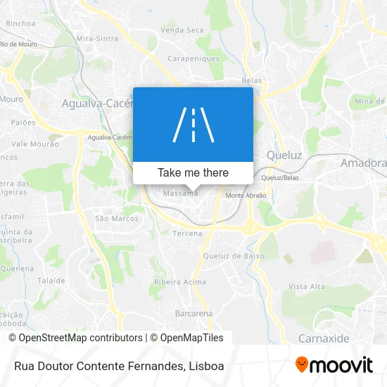 Rua Doutor Contente Fernandes map