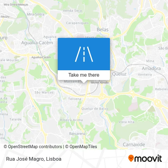 Rua José Magro map