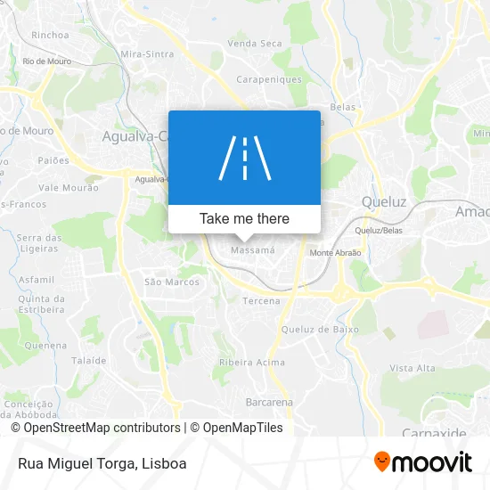 Rua Miguel Torga map