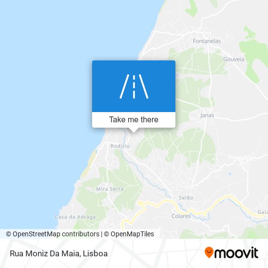 Rua Moniz Da Maia map