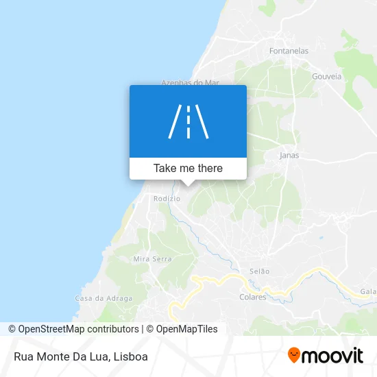 Rua Monte Da Lua map