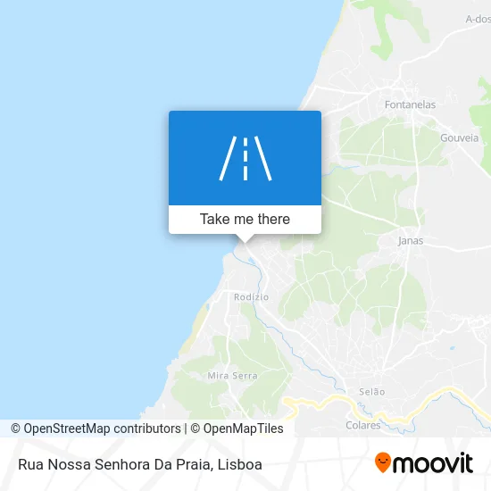 Rua Nossa Senhora Da Praia map