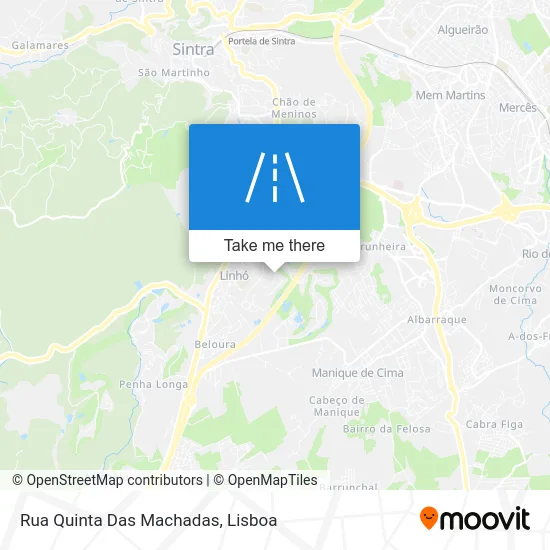 Rua Quinta Das Machadas map