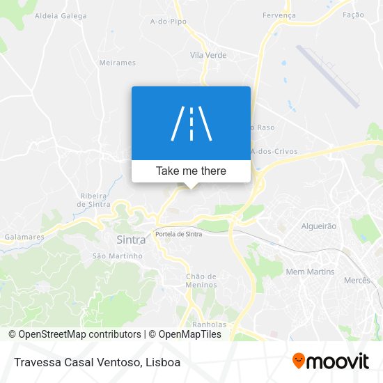 Travessa Casal Ventoso map