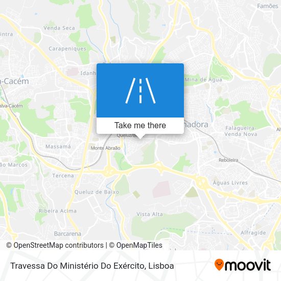 Travessa Do Ministério Do Exército map