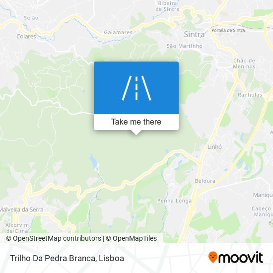 Trilho Da Pedra Branca map