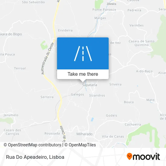 Rua Do Apeadeiro map