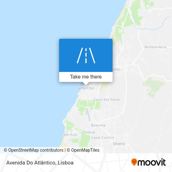 Avenida Do Atlântico map
