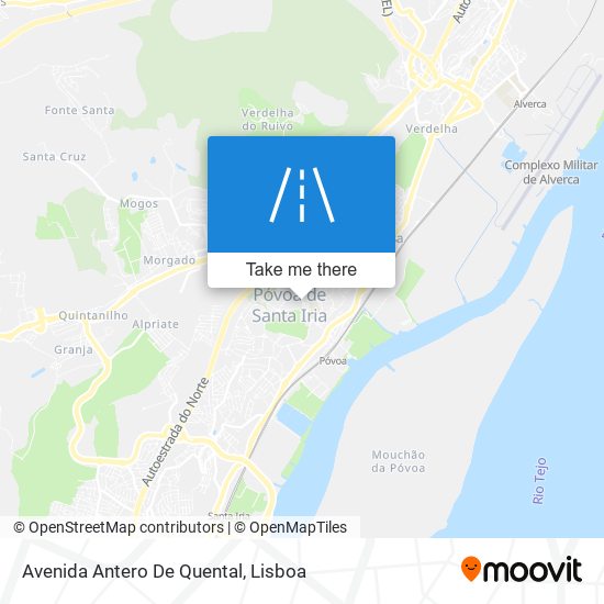 Avenida Antero De Quental map