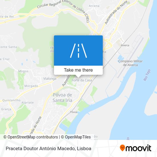 Praceta Doutor António Macedo map