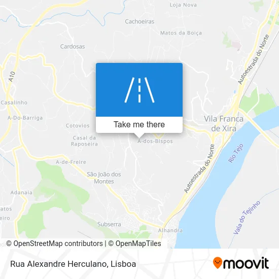 Rua Alexandre Herculano map