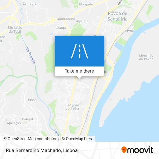 Rua Bernardino Machado map
