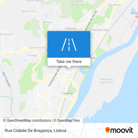 Rua Cidade De Bragança map