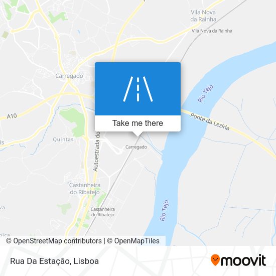 Rua Da Estação map