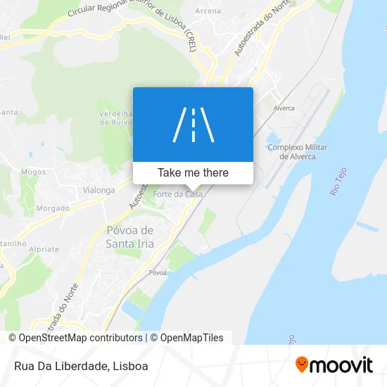 Rua Da Liberdade map