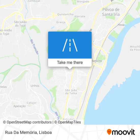 Rua Da Memória map