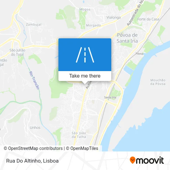 Rua Do Altinho map