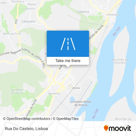Rua Do Castelo map