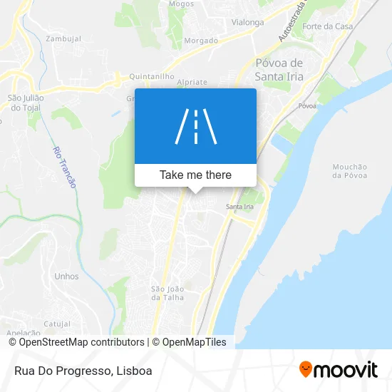 Rua Do Progresso map