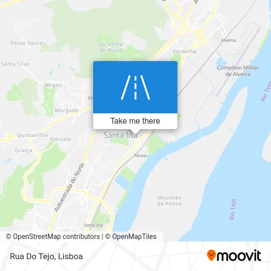 Rua Do Tejo map