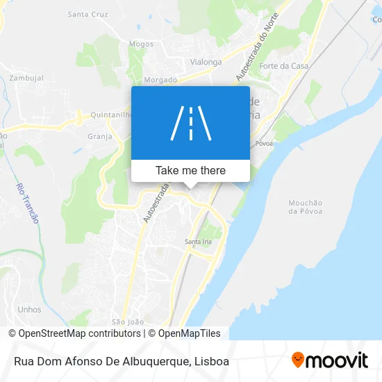 Rua Dom Afonso De Albuquerque map
