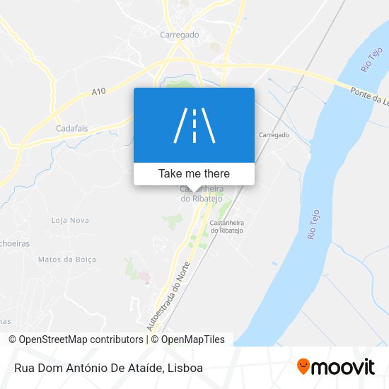 Rua Dom António De Ataíde map