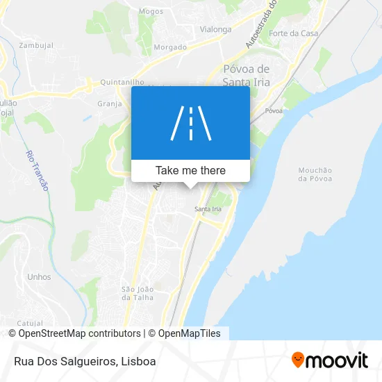 Rua Dos Salgueiros map