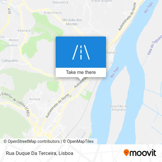 Rua Duque Da Terceira map