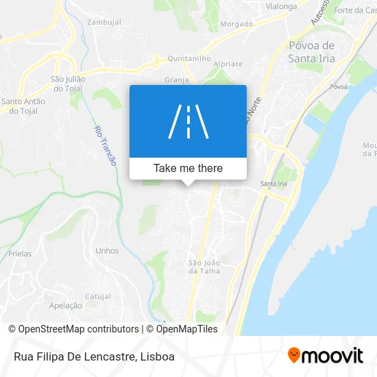 Rua Filipa De Lencastre map