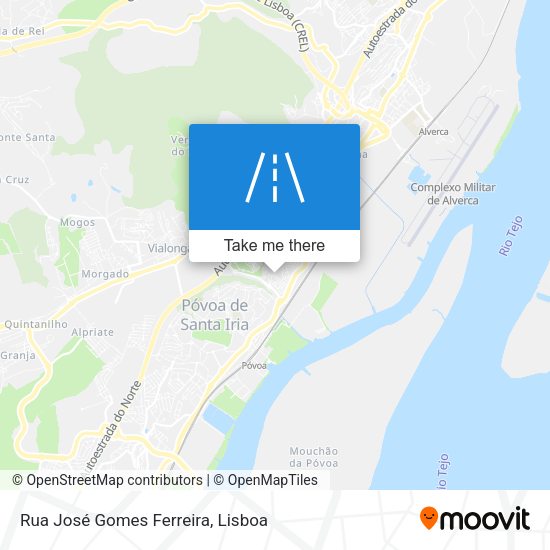 Rua José Gomes Ferreira map