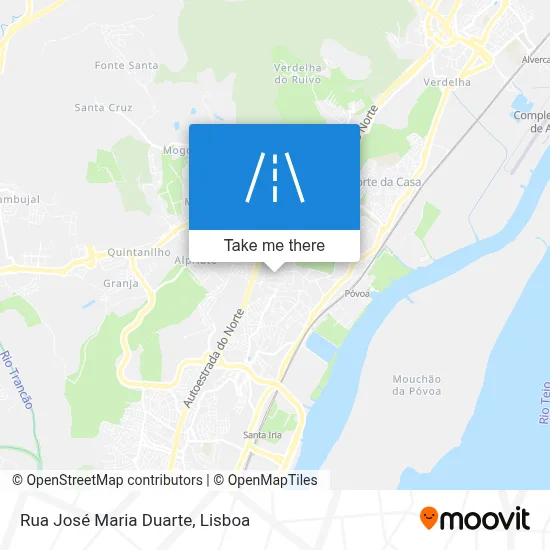 Rua José Maria Duarte map