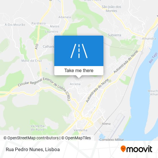 Rua Pedro Nunes map