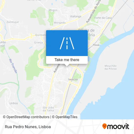 Rua Pedro Nunes map