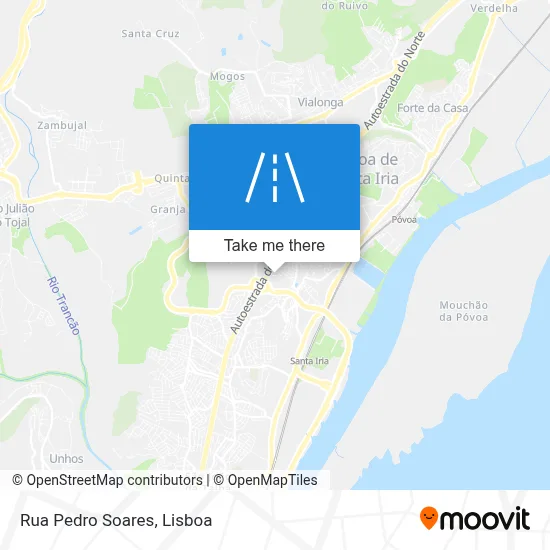 Rua Pedro Soares map