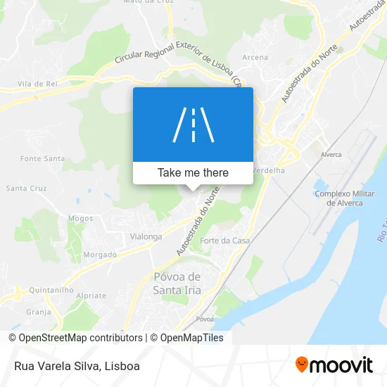 Rua Varela Silva map