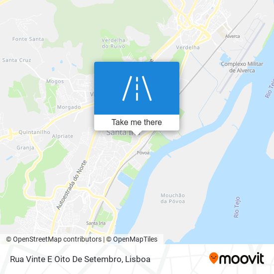 Rua Vinte E Oito De Setembro mapa