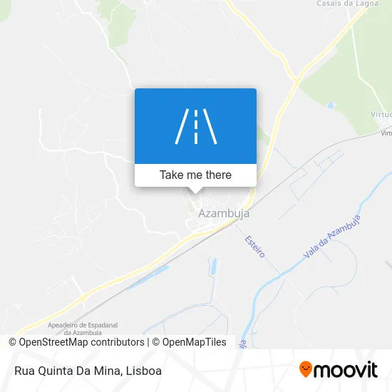 Rua Quinta Da Mina map