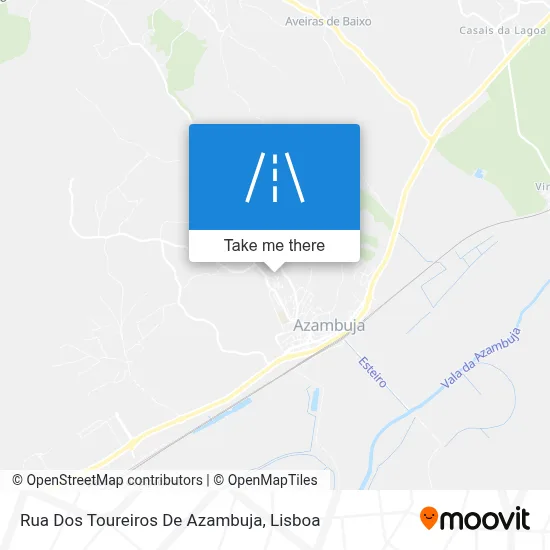 Rua Dos Toureiros De Azambuja map