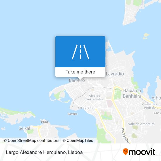 Largo Alexandre Herculano map